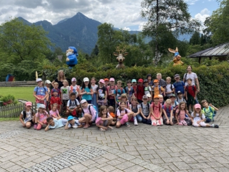 Klassenfahrt in den Märchenpark