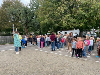 Probealarm in der Grundschule Au im neuen Schuljahr 2025-26