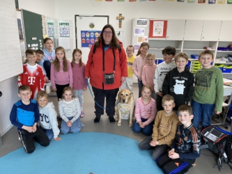 Begegnung mit einem sehbehinderten Menschen